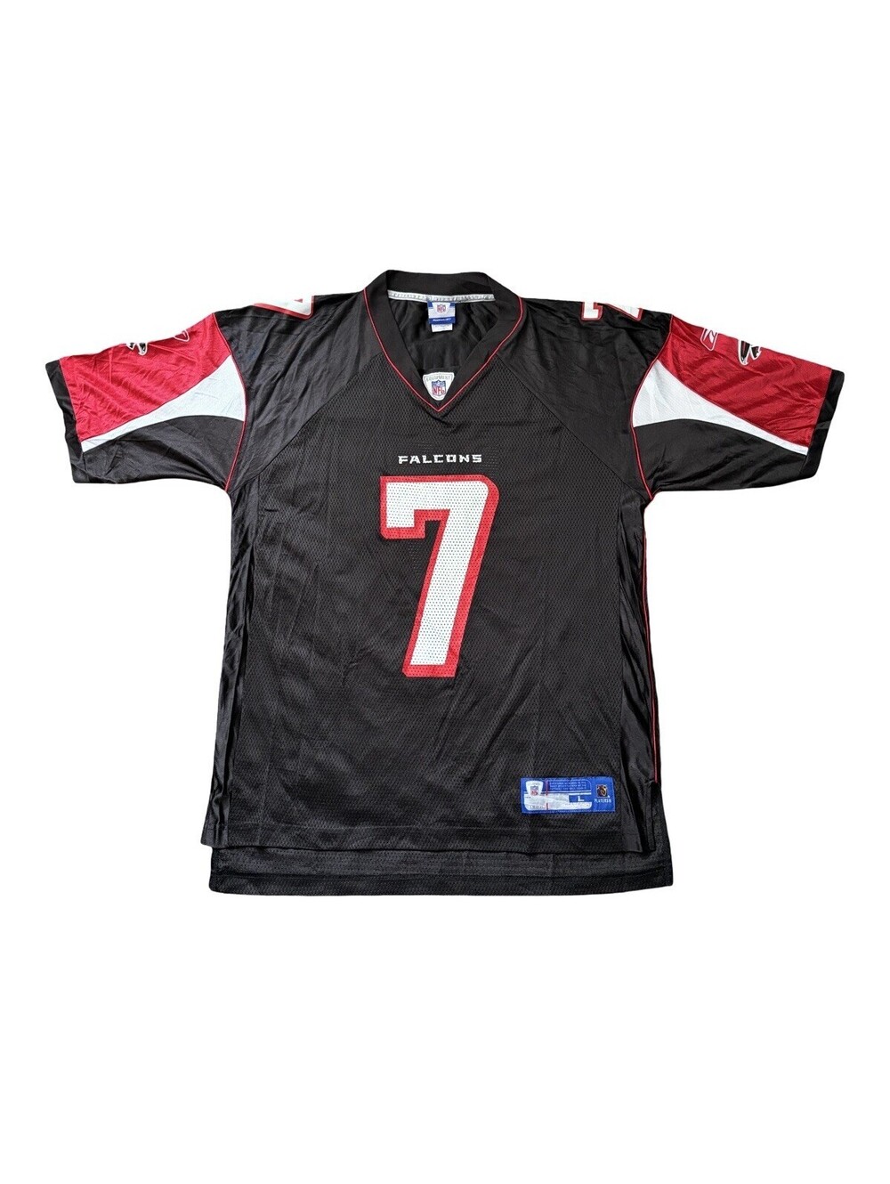 Vintage Reebok Atlanta Falcons Michael Vick Jersey #7 NFL Men’s Large Black Y2K